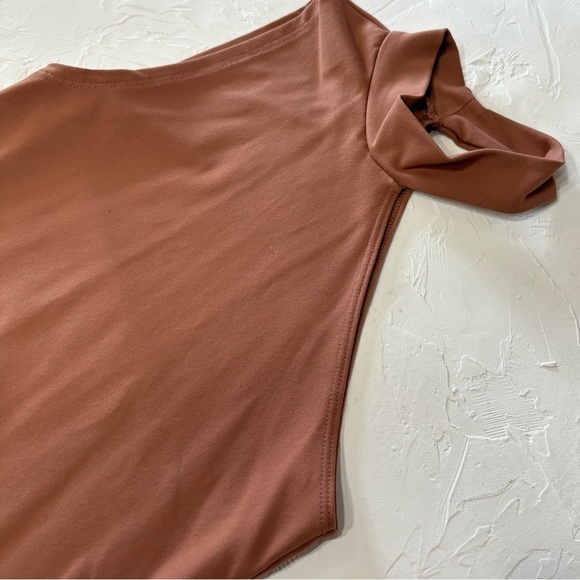 Abercrombie & Fitch Soft A&F Asymmetrical Body Suit - Picture 6 of 8